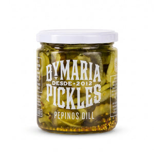 Pepinos Dill Corte Americano · Caja 12 frascos de 450 g