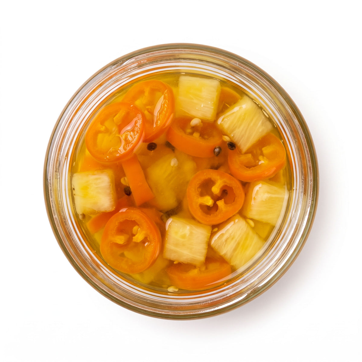 Ají con Piña · Caja 12 frascos de 450 g