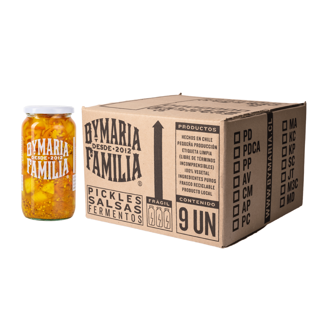 Caja 9uds. Ají con Piña (9 x 1kg)