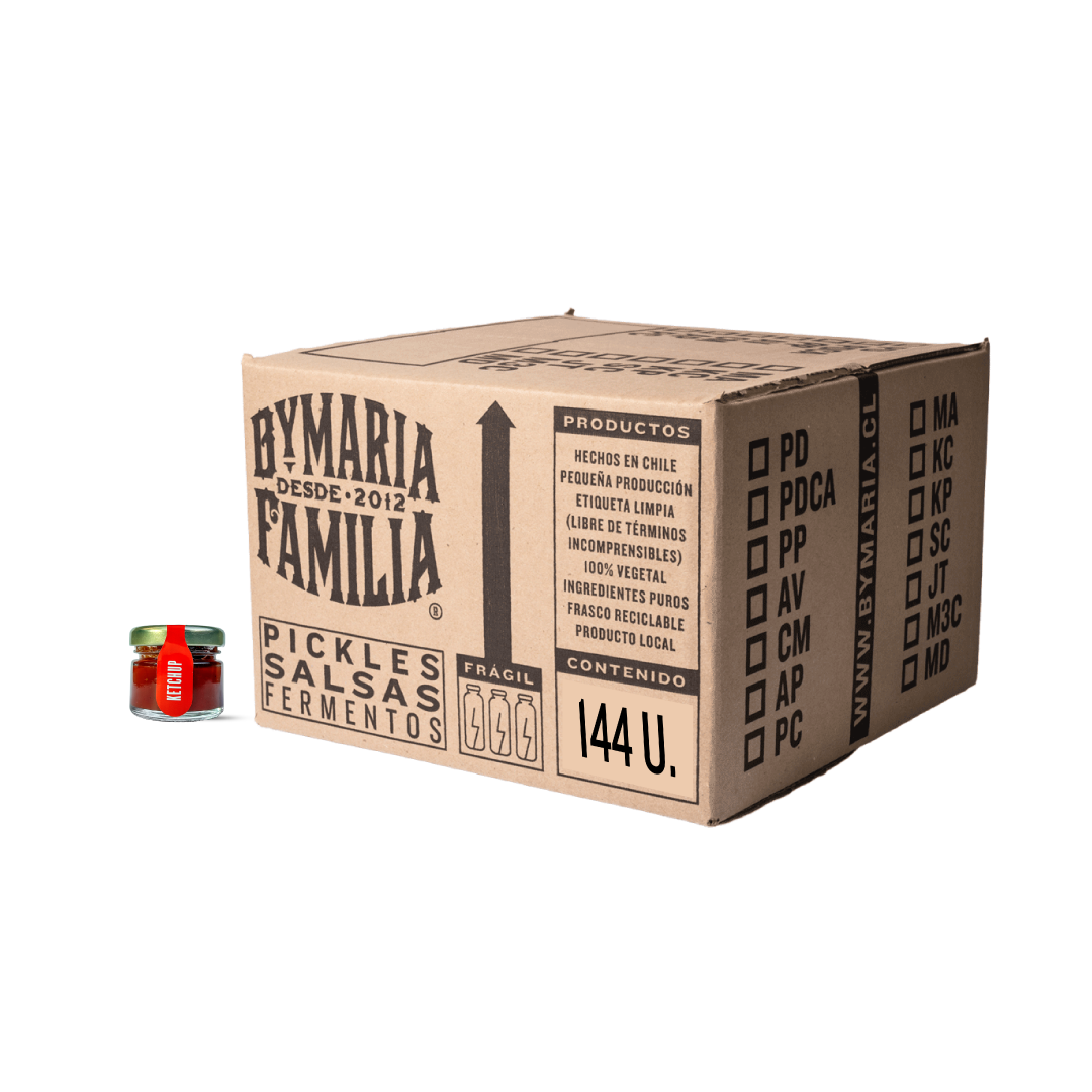 Caja 144uds. Ketchup Clásico (144 x 25g)
