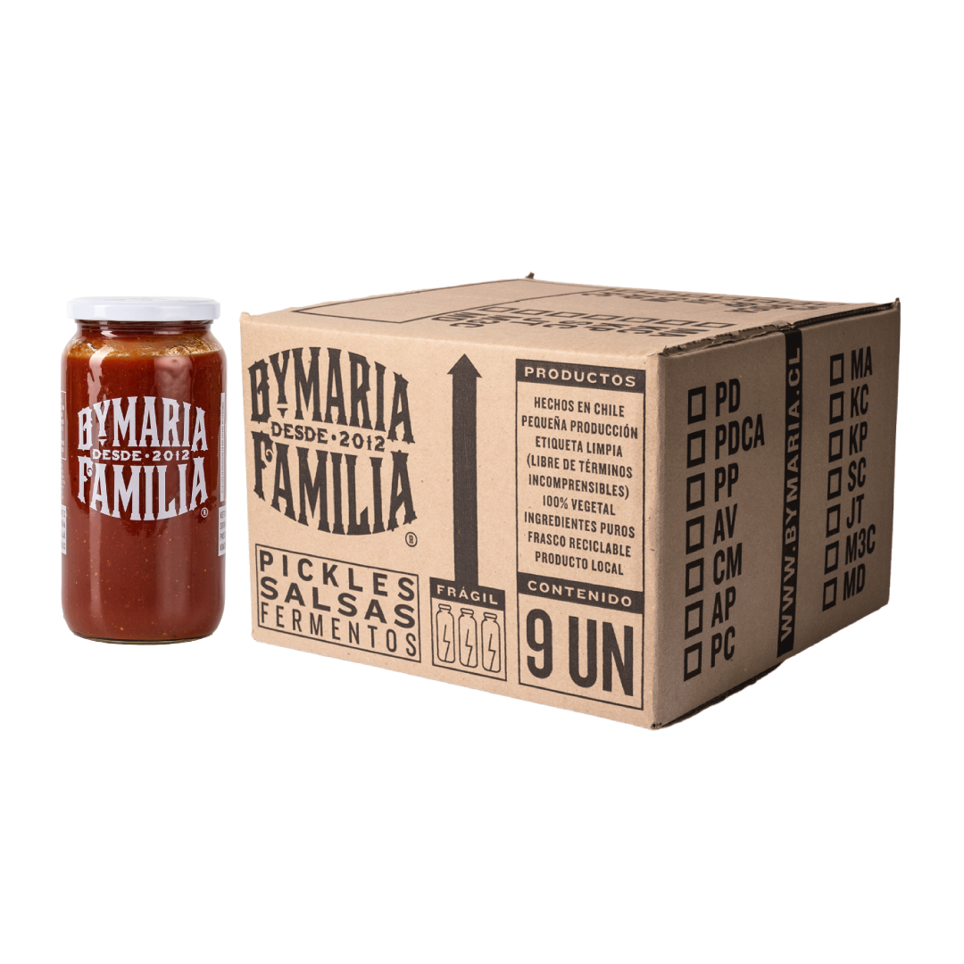 Caja 9uds. Ketchup Clásico Curry (9 x 1kg)