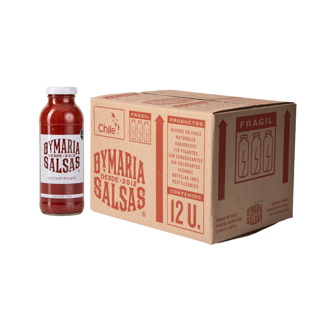 Caja 12uds. Ketchup Picante (12 x 350g)