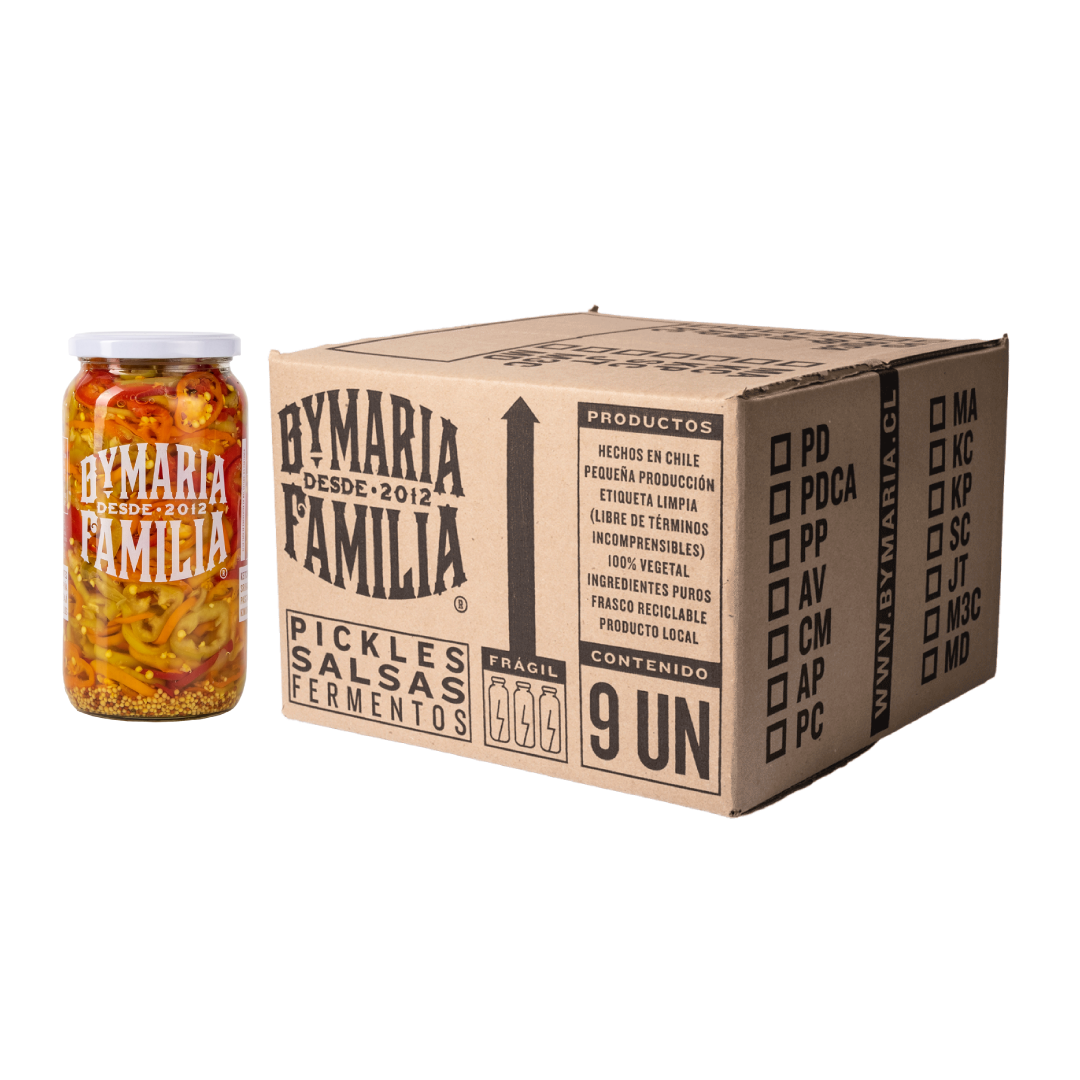 Caja 9uds. Mix de Ajíes (9 x 1kg)