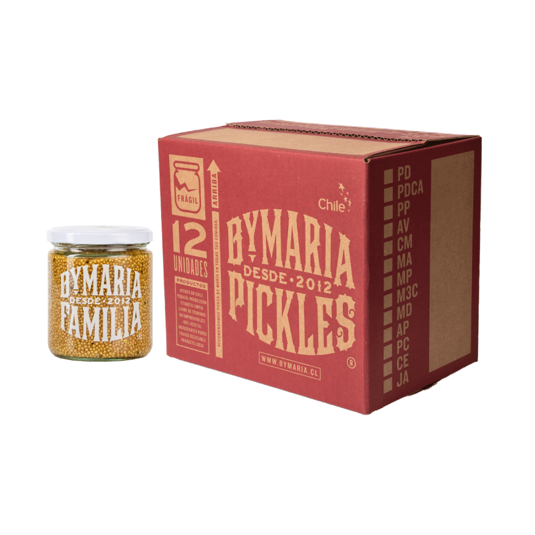 Caja 12uds. Mostaza Dulce (12 x 450g)