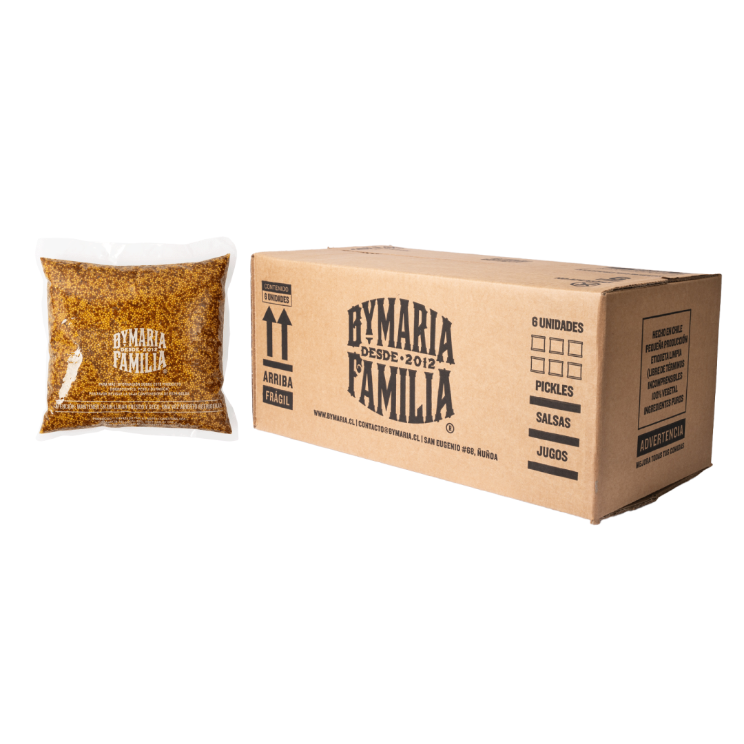 Caja 6uds. Mostaza Triple Crunch (6 x 2,1kg)