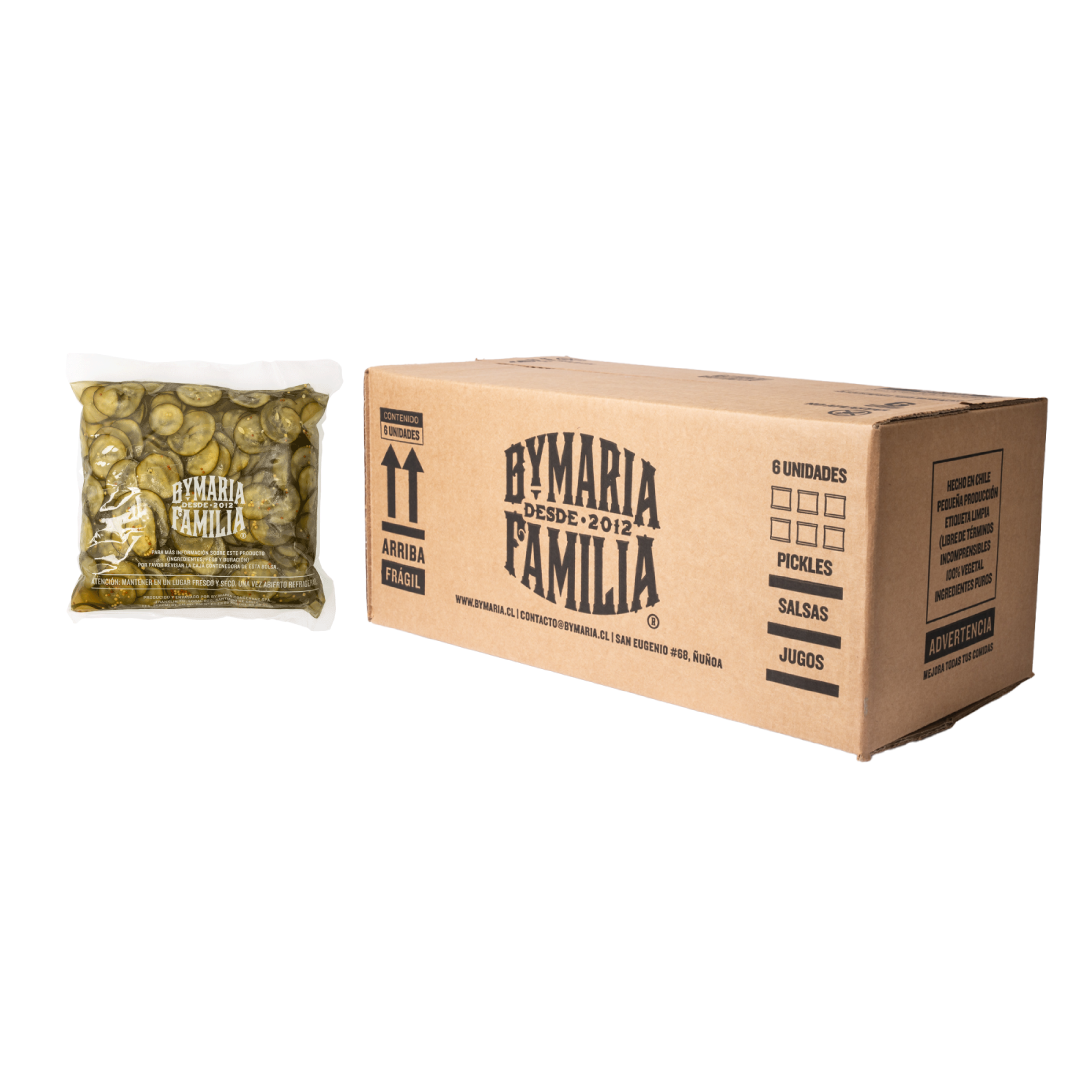 Caja 6uds. Pepinillos Picantes (6 x 2,1kg)