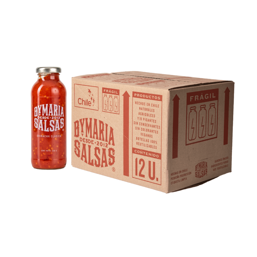 Caja 12uds. Sriracha Clásica (12 x 350g)